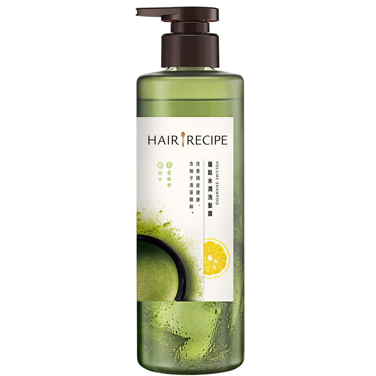 Hair Recipe髮的食譜柚子清茶蓬鬆水潤洗髮露 510克 — authentic Hong Kong health & beauty
