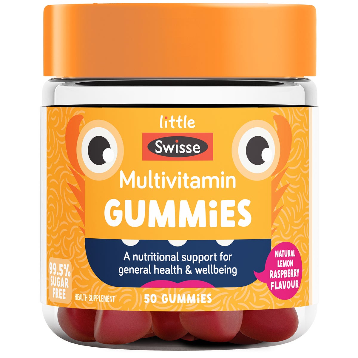 Little Swisse Kids Multivitamin Gummies 50 Gummies — authentic Hong Kong health & beauty