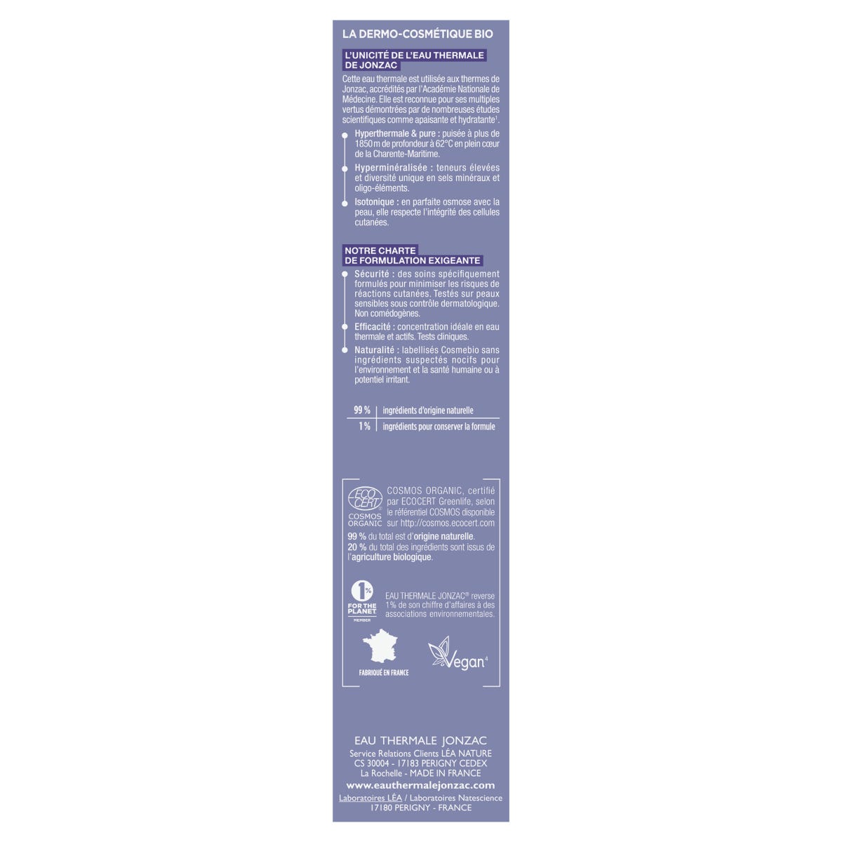 Jonzac Hyaluronic Repair Sleeping Mask 40ml — authentic Hong Kong health & beauty