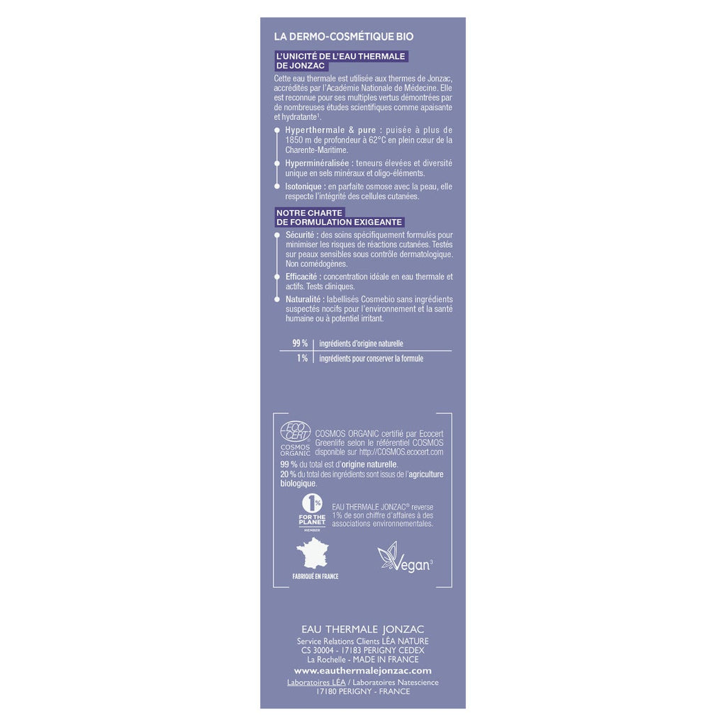 Jonzac Hypoallergenic Hydrating Repair Mask 50ml — authentic Hong Kong health & beauty