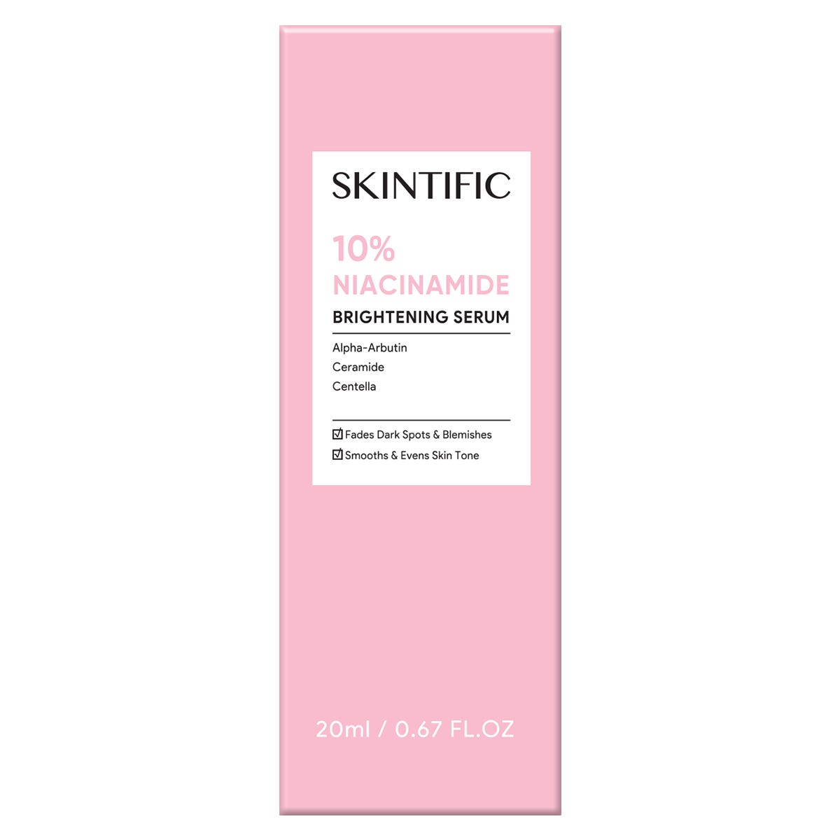 Skintific Niacinamide Brightening Serum 20ml — authentic Hong Kong health & beauty