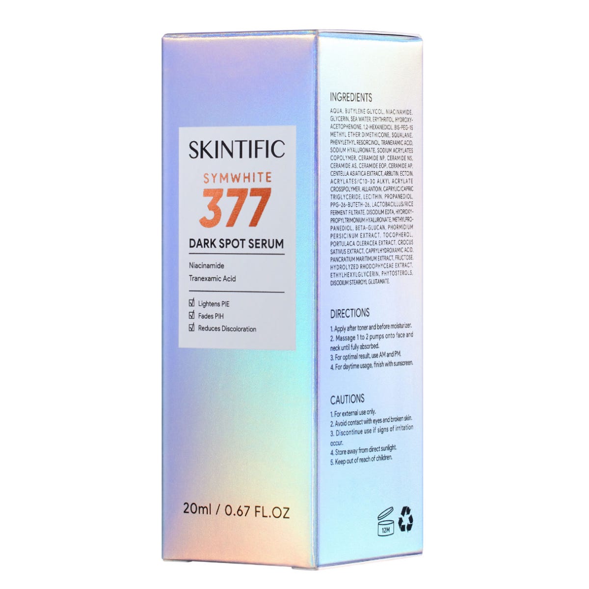Skintific Dark Spot Serum 20ml — authentic Hong Kong health & beauty