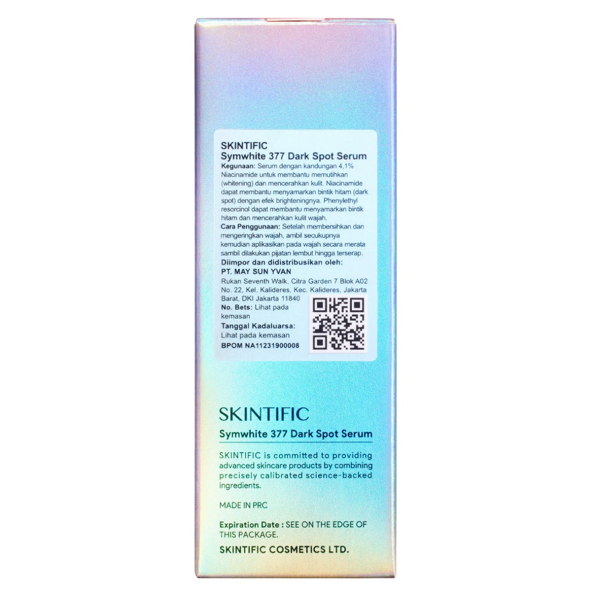 Skintific Dark Spot Serum 20ml — authentic Hong Kong health & beauty