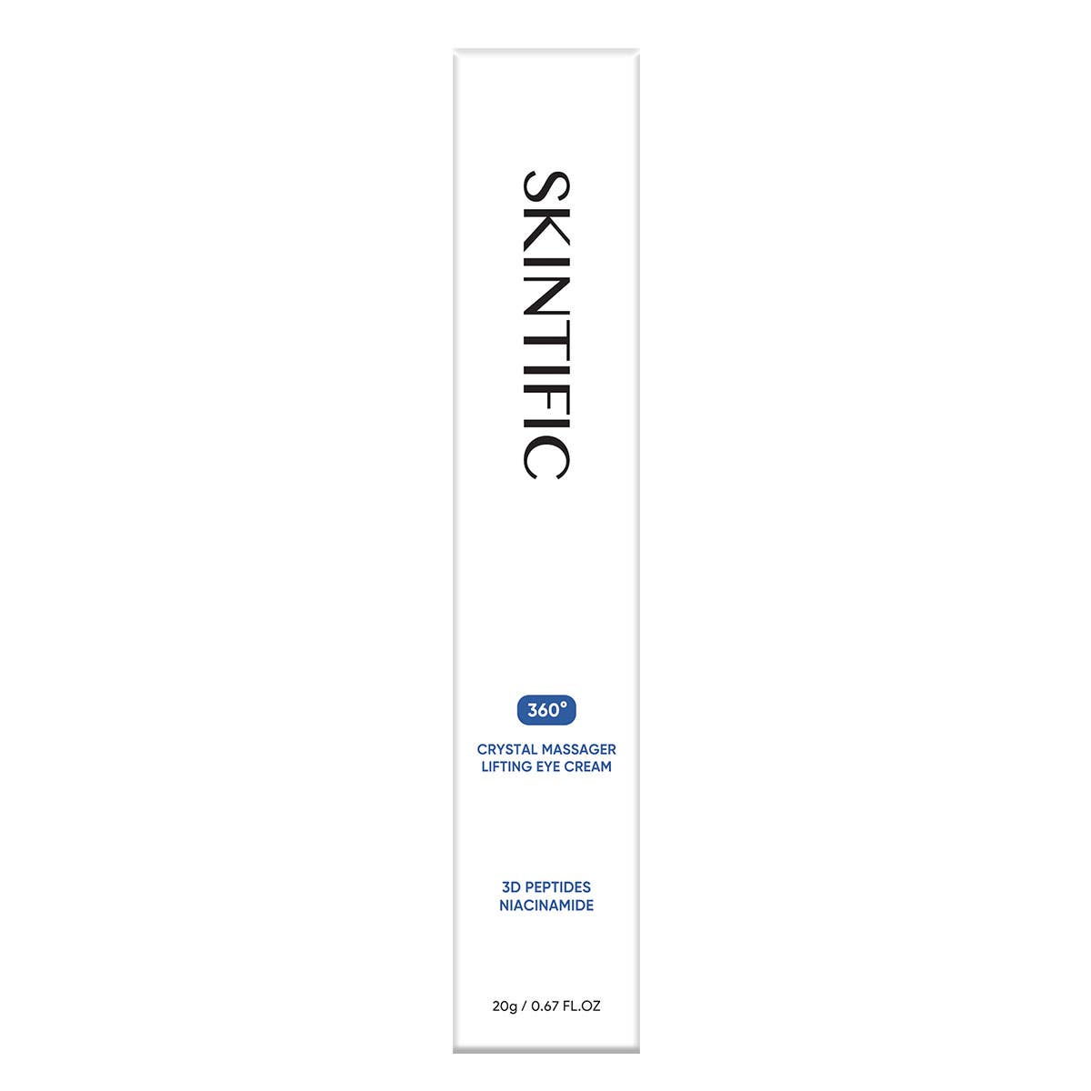 Skintific Crystal Massage Eye Cream 20g — authentic Hong Kong health & beauty