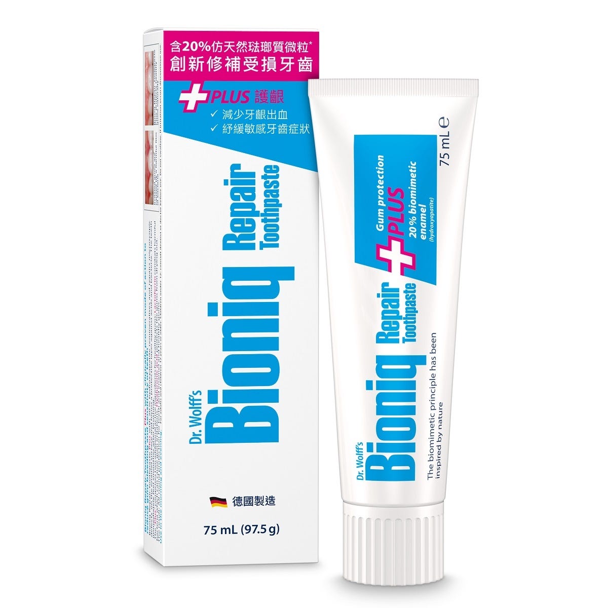 Bioniq修復+護齦牙膏 97.5克 — authentic Hong Kong health & beauty
