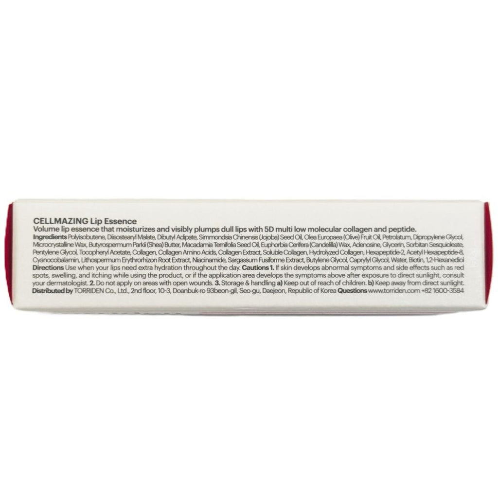 Torriden Collagen Plumping Lip Essence 11ml — authentic Hong Kong health & beauty