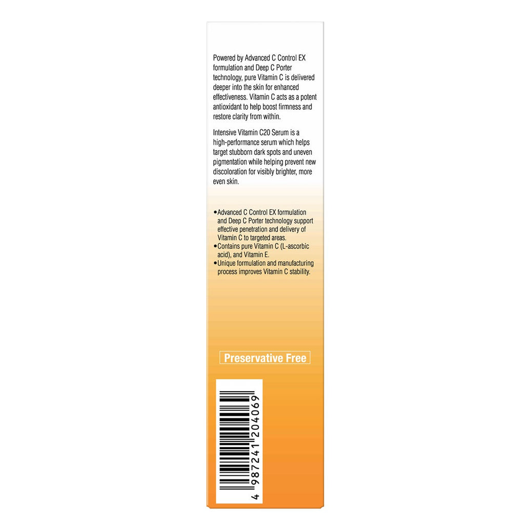 Dermacept C20 Pure Vitamin C Serum 15ml — authentic Hong Kong health & beauty