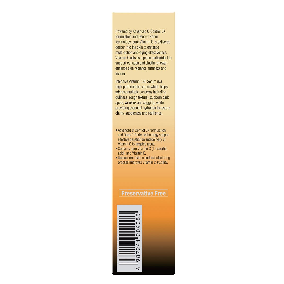 Dermacept C25 Pure Vitamin C Serum 12ml — authentic Hong Kong health & beauty