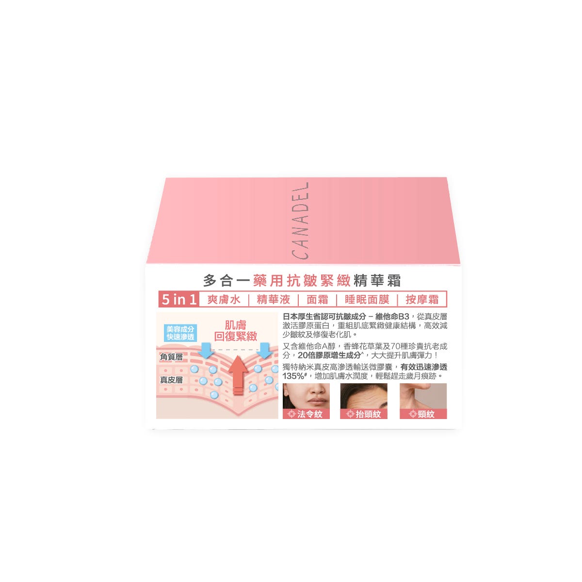 Canadel多合一藥用抗皺緊緻精華霜 58克 — authentic Hong Kong health & beauty