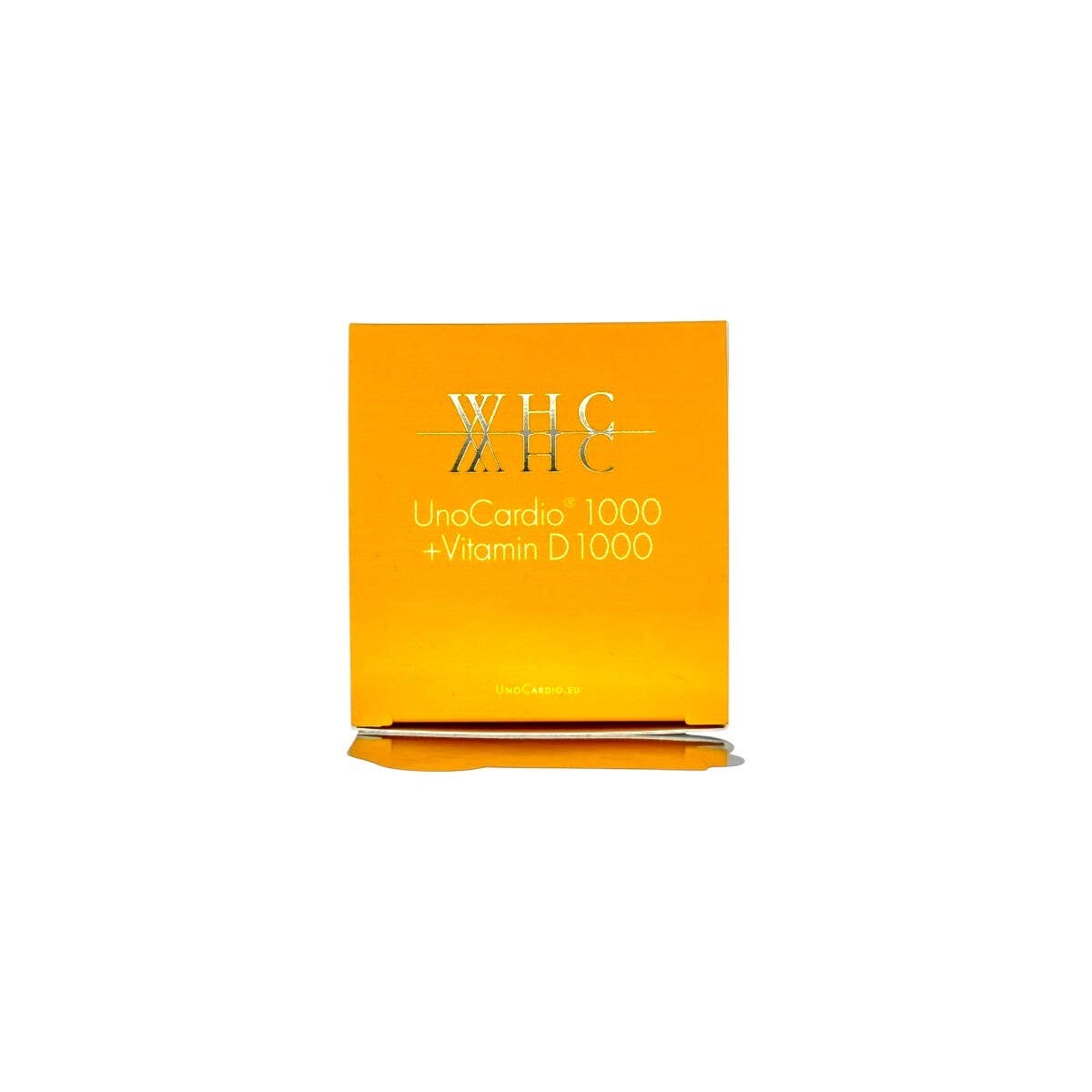 WHC UnoCardio 1000 + Vitamin D 95% High-Purity Fish Oil 60 Capsules — authentic Hong Kong health & beauty