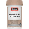 Swisse Ultiboost Magnesium Calcium + Vitamin D3 120 Tablets — authentic Hong Kong health & beauty