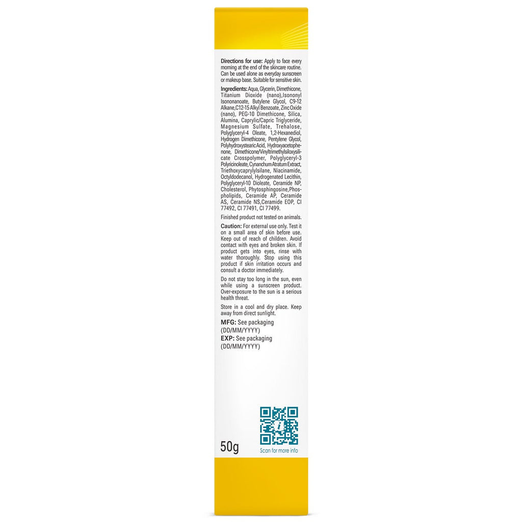 Clera Cera物理提亮防曬乳SPF50 PA+++ 50克 — authentic Hong Kong health & beauty