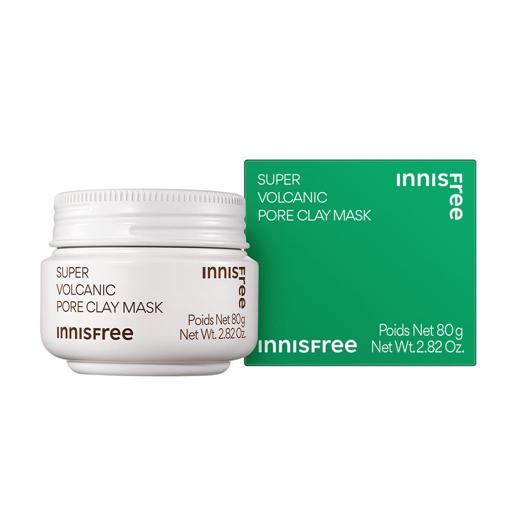 Innisfree Super Volcanic Pore Clay Mask 80ml — authentic Hong Kong health & beauty