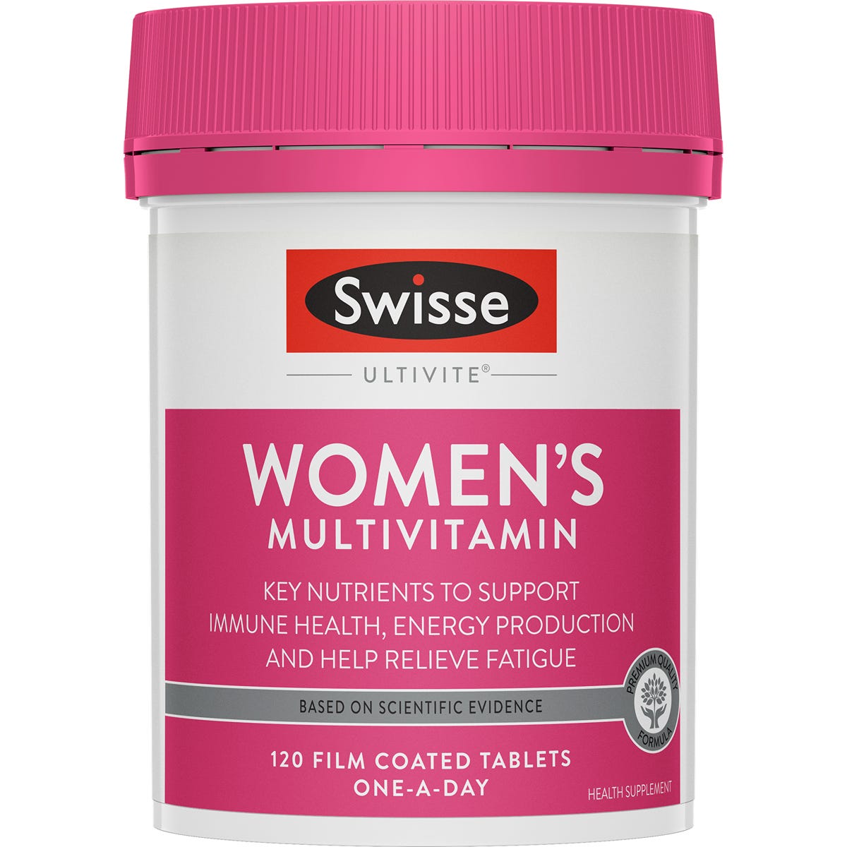 Swisse Ultivite Women's Multivitamin 120 Tablets — authentic Hong Kong health & beauty