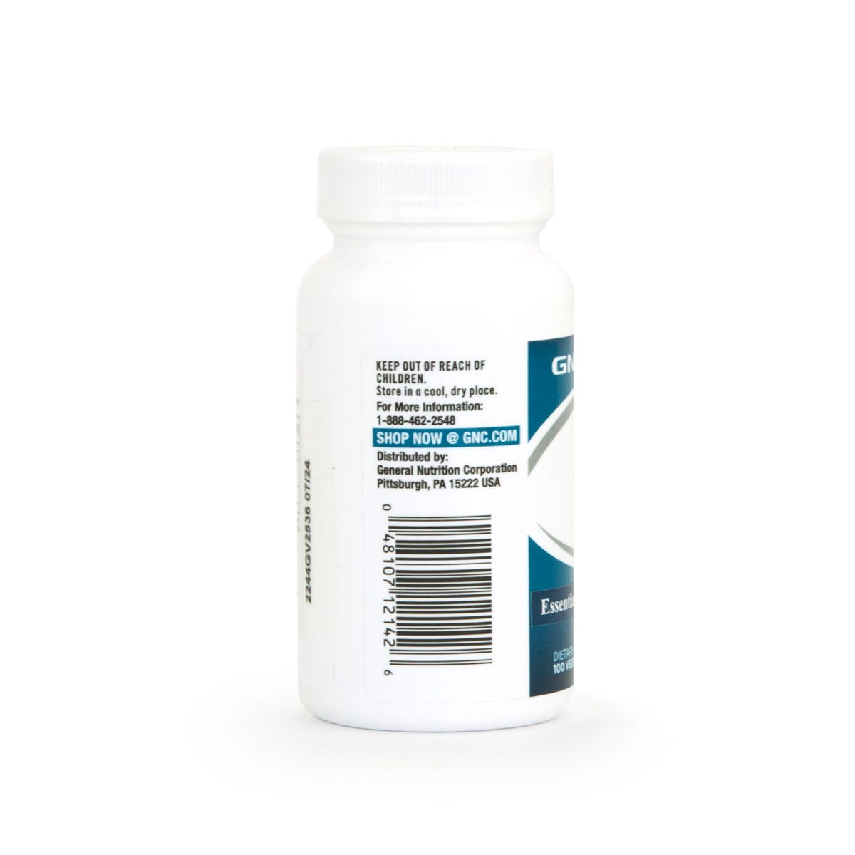 GNC Vitamin B-12 1000mcg 100 Tablets — authentic Hong Kong health & beauty