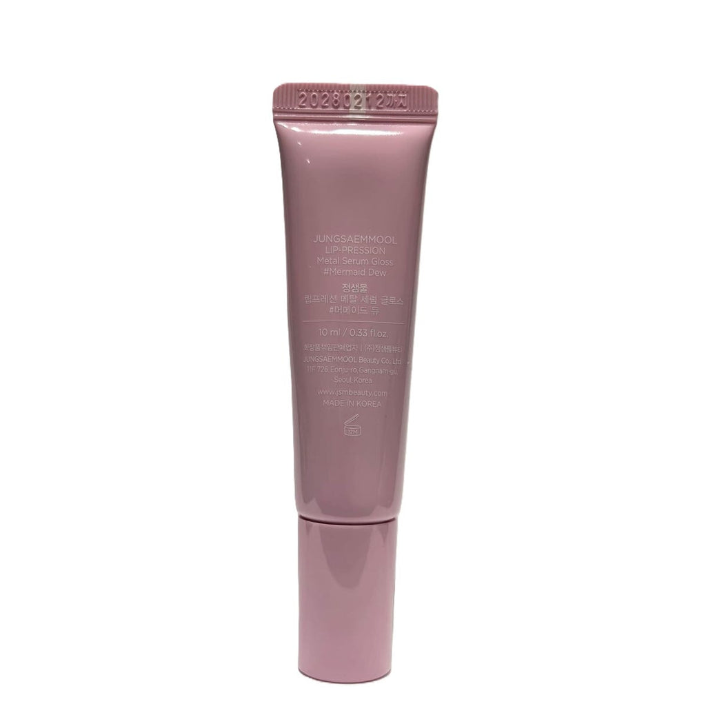 Jung Saem Mool Metal Sparkle Lip Tint (#Mermaid Tears) 10ml — authentic Hong Kong health & beauty
