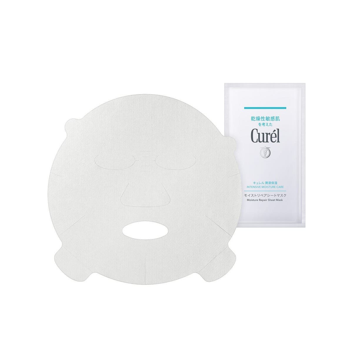 Curel Intensive Moisture Repair Mask 4 Sheets — authentic Hong Kong health & beauty