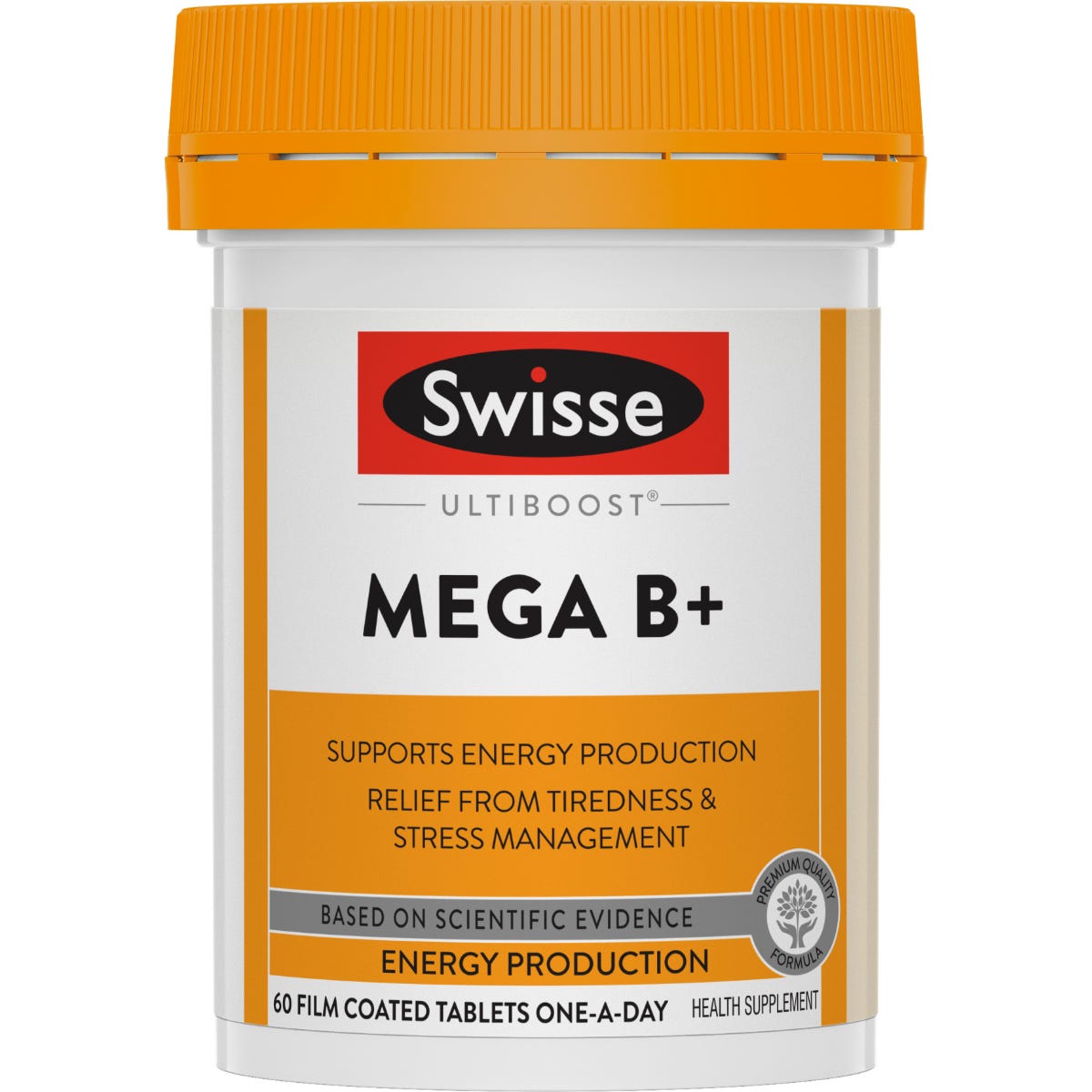 Swisse Ultiboost Vitamin B+ 60 Tablets — authentic Hong Kong health & beauty