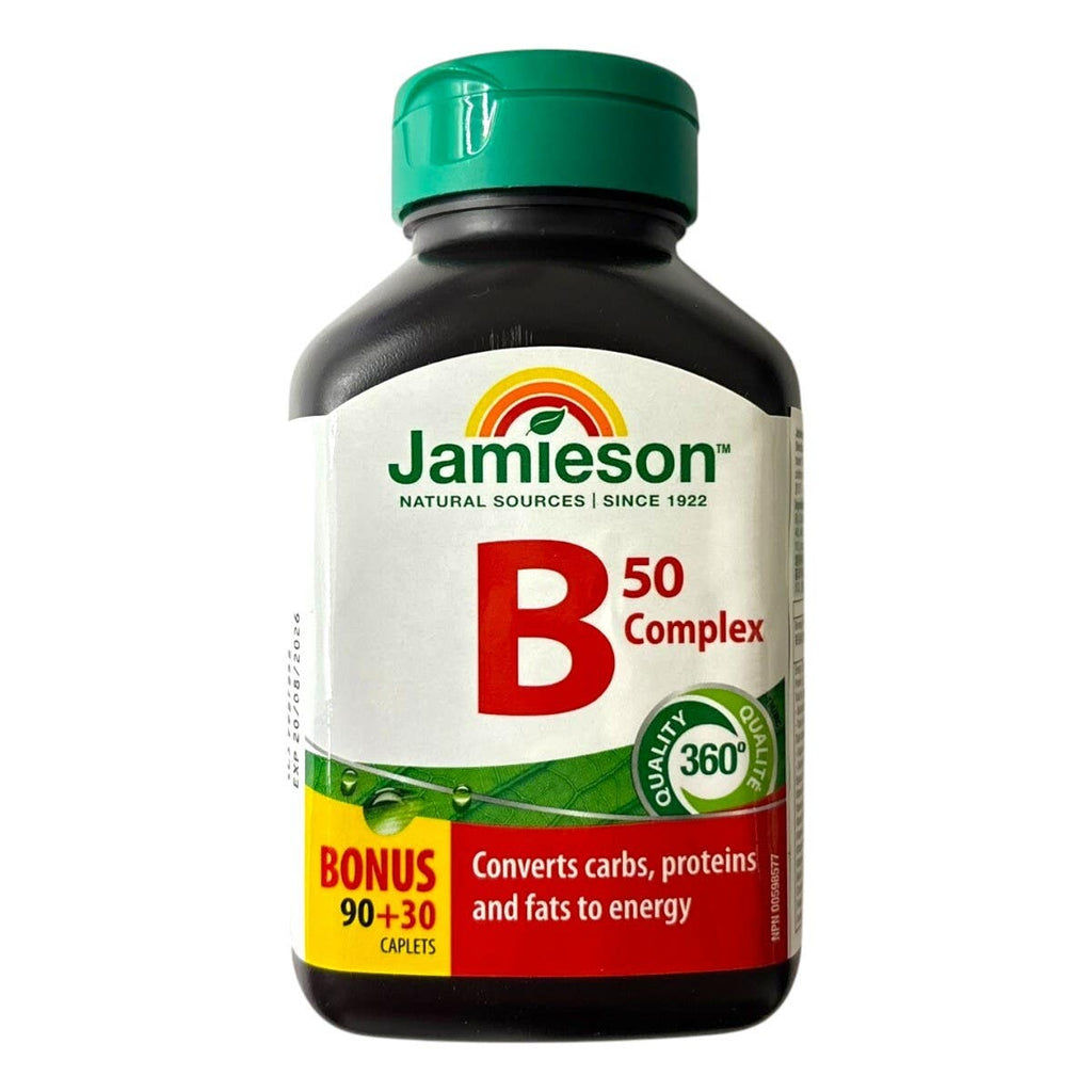 Jamieson Vitamin B Complex 120 Capsules — authentic Hong Kong health & beauty