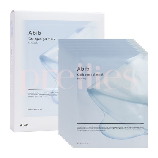 Abib Collagen Gel Mask - Sedum Jelly (10 Sheet/Box) (Random Version) — authentic Hong Kong health & beauty