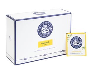 The 1872 Clipper Tea Co. Chamomile tea 100s Naturally Caffeine Free Relaxing blend (Exp: 2029 Mar) — authentic Hong Kong health & beauty