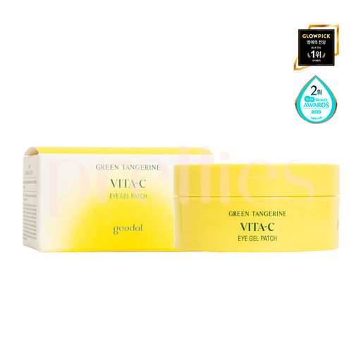 goodal Green Tangerine Vita C Dark Spot Care Eye Patch α 60pcs (New/Old Ran. Ver) — authentic Hong Kong health & beauty