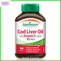 Jamieson Cod Liver Oil with Vitamin AD 100 softgels[Parallel Goods] — authentic Hong Kong health & beauty