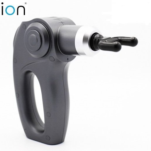 ion Light weight muscle fascia massage gun-small elephant shape curved handle design — authentic Hong Kong health & beauty