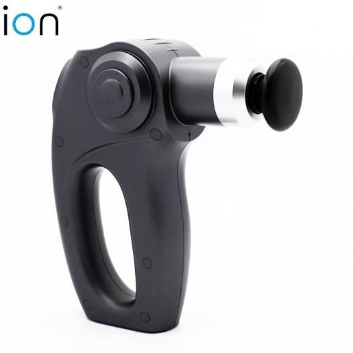 ion Light weight muscle fascia massage gun-small elephant shape curved handle design — authentic Hong Kong health & beauty