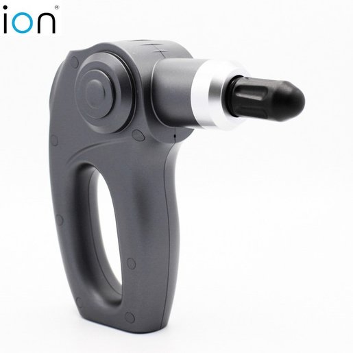 ion Light weight muscle fascia massage gun-small elephant shape curved handle design — authentic Hong Kong health & beauty