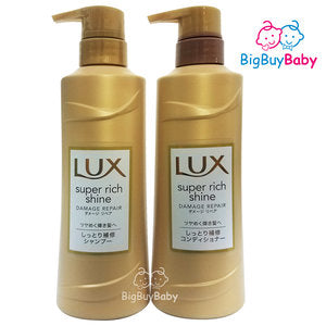 LUX Super Rich Shine - Damage Repair Shampoo & Conditioner Set(#782157/金)(Radom delivery)Parallel Import — authentic Hong Kong health & beauty