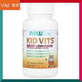 NOW Foods NOW Foods, Kids, Kid Vits™, Berry Lemonade, 120 Chewable Tablets (EXP: 04/2027*) — authentic Hong Kong health & beauty