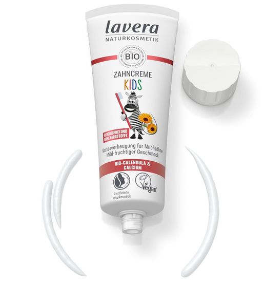 Lavera Organic Calendula Children's Toothpaste — authentic Hong Kong health & beauty