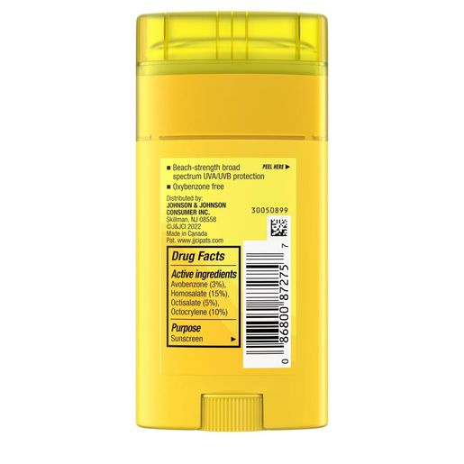Neutrogena Beach Defense Water-Resistant Body Sunscreen Stick with Broad Spectrum SPF 50+ 42 g (New and Old Pac — authentic Hong Kong health & beauty