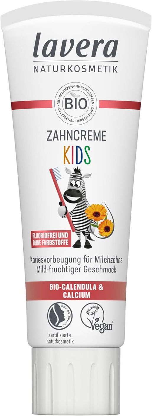 Lavera Organic Calendula Children's Toothpaste — authentic Hong Kong health & beauty