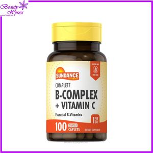 Sundance Complete B-Complex with Vitamin C 100 Coated Caplets [Authorised Distributor] — authentic Hong Kong health & beauty