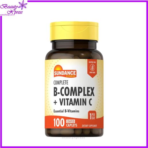 Sundance Complete B-Complex with Vitamin C 100 Coated Caplets [Authorised Distributor] — authentic Hong Kong health & beauty