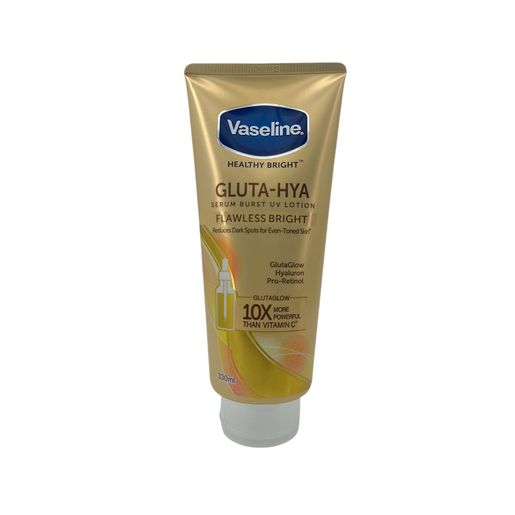 Vaseline Healthy Bright Gluta-Hya Serum Burst Lotion 330ml — authentic Hong Kong health & beauty