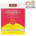 Swisse 泡騰片High Strength Vitamin C (Strawberry) 1000mg x60 effervescent tablets — authentic Hong Kong health & beauty