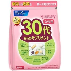 FANCL Good Choice 30's Women Lady Health Supplement (30 bags) — authentic Hong Kong health & beauty