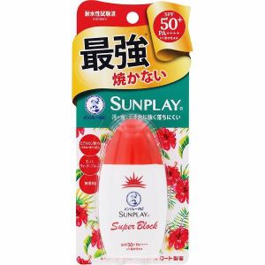 Mentholatum Mentholatum Sunplay Super Waterproof Sunscreen SPF50+ 30g — authentic Hong Kong health & beauty