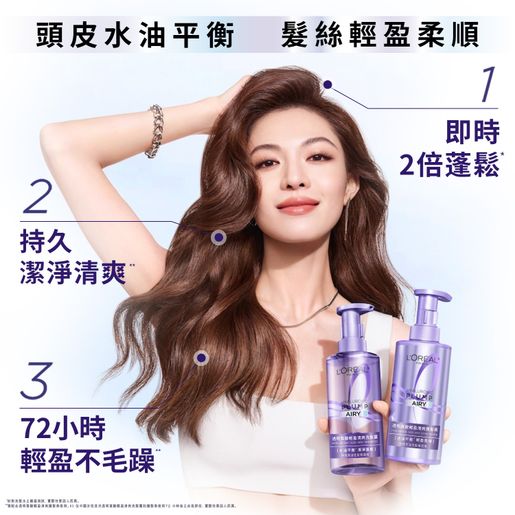 L’Oréal Paris Hyaluronic Acid Airy Plump Shampoo Twin Set 440ml+440ml *581961x2 — authentic Hong Kong health & beauty