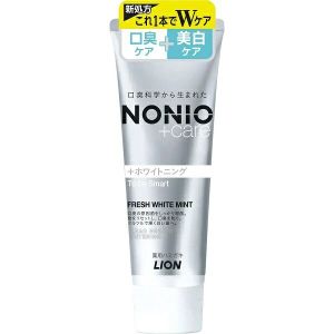 獅王 NONIO + Whitening Toothpastes 130g New and Old packaging random delivery — authentic Hong Kong health & beauty