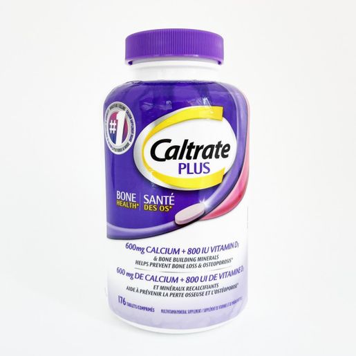 佳存 Plus Bone Health Ca 600mg&D3 800 IU+Minerals 176's[Parallel Goods] — authentic Hong Kong health & beauty