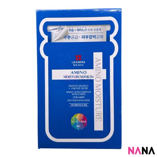 LEADERS Clinic Mediu Amino Moisture Mask (10pcs) [RX New Packaging] — authentic Hong Kong health & beauty