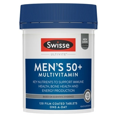 Swisse Ultivite 50歲以上男性多元維他命 120片裝