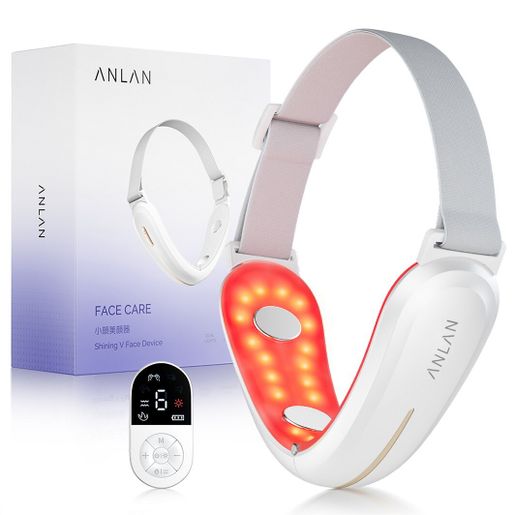 ANLAN Four-Pole V-face Lifting Device AVLY41 EMS Device Facial Shaping V Shaping V line Facial Lifting — authentic Hong Kong health & beauty
