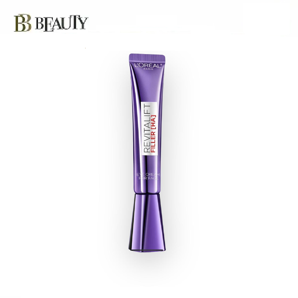 L’Oréal Paris Filler [HA] Eye Cream for Face with cooling Metal Applicator 3.0(30ml) — authentic Hong Kong health & beauty