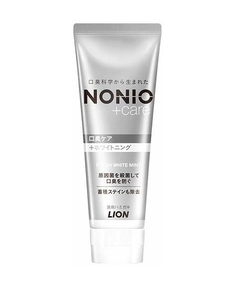 獅王 NONIO + Whitening Toothpastes 130g New and Old packaging random delivery — authentic Hong Kong health & beauty