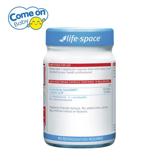 life-space Life Space Shape B420 Probiotic 60 capsules (BBD:02/2028) (Parallel Imports) — authentic Hong Kong health & beauty